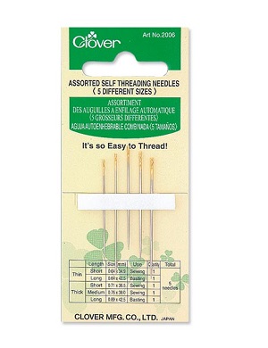 Assorted Self-Threading Needles (Assorted 5 Pack)