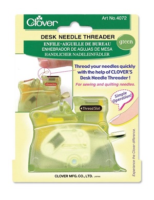 Desk Needle Threader - Green