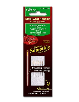 Black Gold Quilting Needle No 12