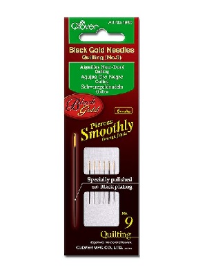 Black Gold Quilting Needle Assorted