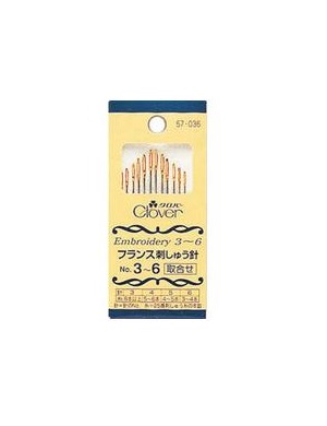Crewel Embroidery Needle No. 3-6 (12 Pack)