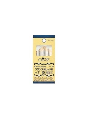 Crewel Embroidery Needle No. 7-10 (12 Pack)
