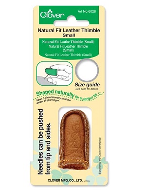 Natural Fit Leather Thimble (Small)