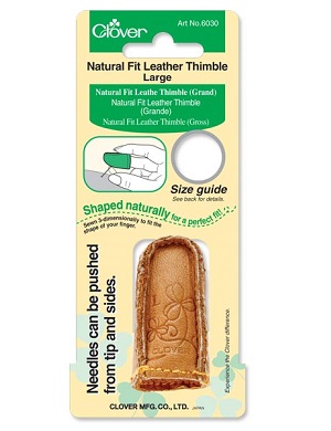 Natural Fit Leather Thimble (Large)
