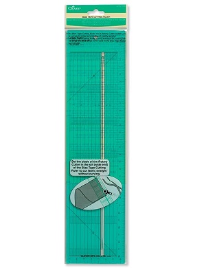Bias Tape Cutting Ruler (Inch)