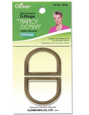 D-Rings 1.25 inch (30mm) Bronze