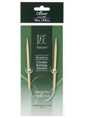 Takumi 40cm Circular Knitting Needle 4.50mm