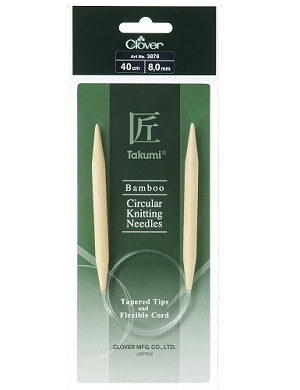 Takumi 40cm Circular Knitting Needle 8.00mm