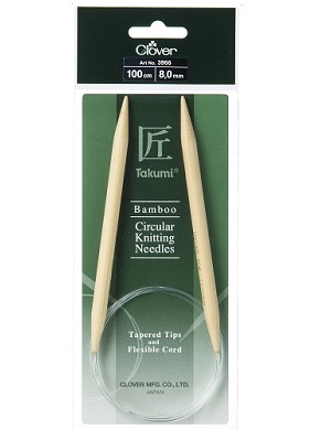 Takumi 100cm Circular Knitting Needle 8.00mm